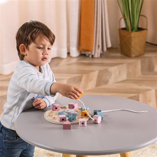 Shape sorting clock